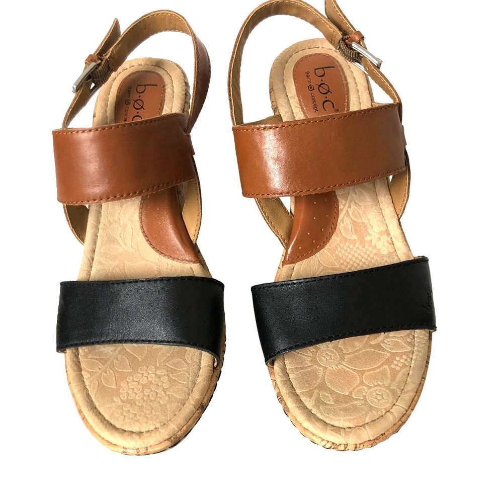 B.O.C Womens Olivia Open Toe Casual Platform Sandals Size: 8M